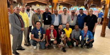The conclusion of the sport fishing championship at the Marine Sports Club in Hurghada
