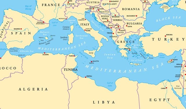 The Mediterranean is getting warmer and saltier