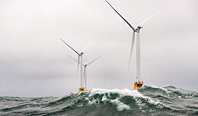 Floating wind and marine energy. US invests in research