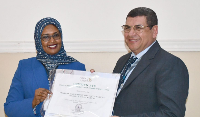 Announced the renewal of the recognition of the egyptian CLAR (Central Laboratory for Aquaculture Research) as African Union Center of Excellence for Aquaculture