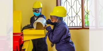 Faith Mwende harnesses the power of fish waste in recycling and creates sustainable entrepreneurial solutions in the blue economy