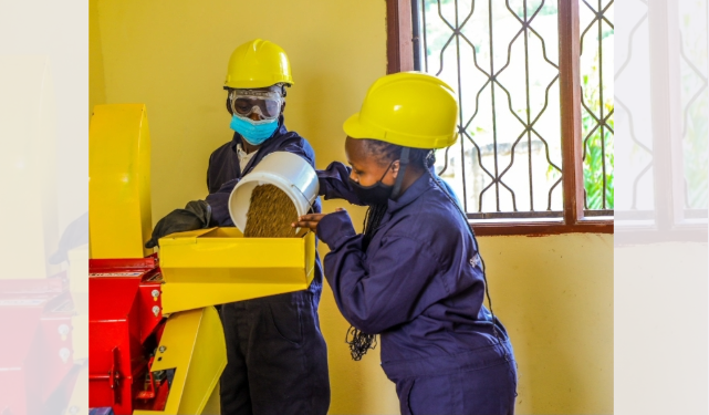 Faith Mwende harnesses the power of fish waste in recycling and creates sustainable entrepreneurial solutions in the blue economy