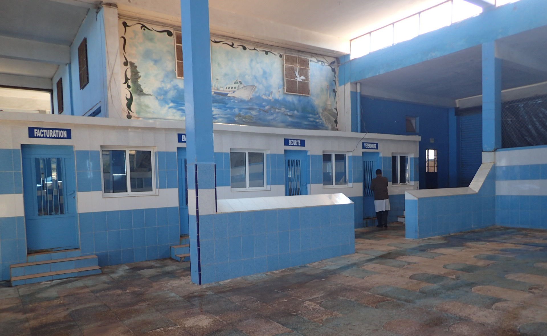Fish Market in Eftia, Algeria