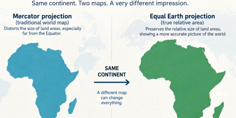 After 450 years of the Mercator Map, the UN says it’s time to see Africa at its true size